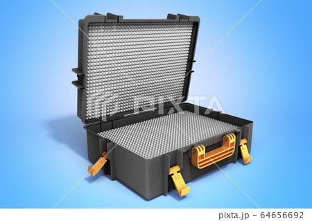 open tools case 3d render on blue background 64656692