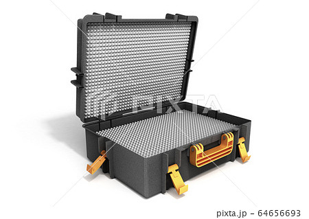open tools case 3d render on white background 64656693