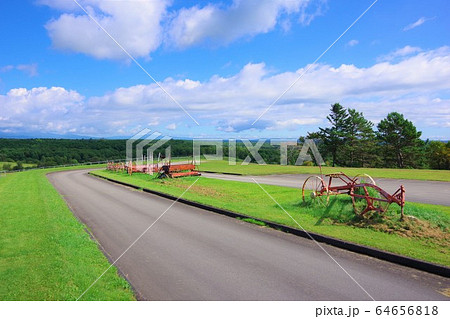 北海道　十勝牧場　展望台 64656818