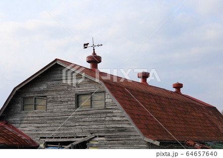 北海道 十勝地方 牧場のある風景 北海道 十勝地方 牧場のある風景 64657640
