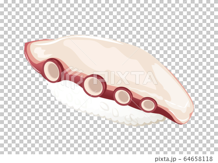 Sushi octopus 64658118