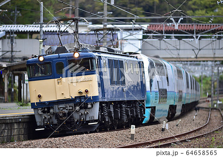 中央本線 上野原 JR東日本 EF64-1030（長岡）＋251系 RE-3編成