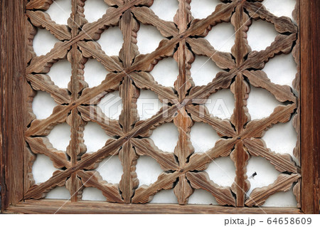 格子 ミョンジョンジョン 文様 64658609