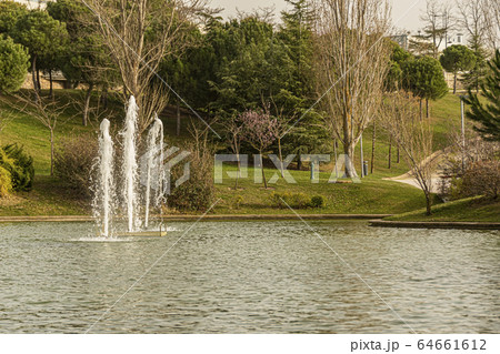 central park of the city of Tres Cantos. Madrid central park of the city of Tres Cantos. Madrid 64661612