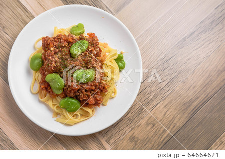 そら豆のスパゲッティ そら豆のスパゲッティ 64664621