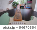 Green electric guitar See parts of the guitar 64670364
