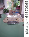 Green electric guitar See parts of the guitar 64670365