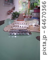 Green electric guitar See parts of the guitar 64670366