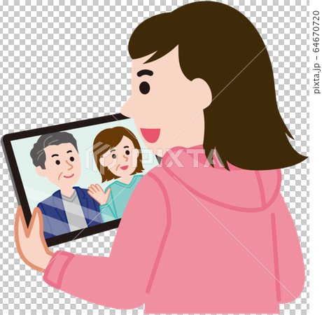 オンライン　家族 64670720