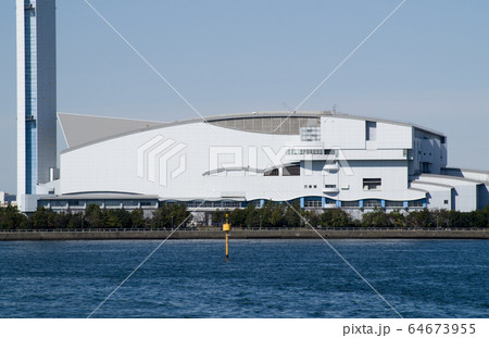 横浜資源化センターの建物の景色 横浜資源化センターの建物の景色 64673955