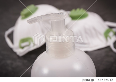 Disinfectant liquid with alcohol for disinfection 64676018