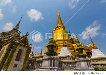 Temple of the Emerald Buddha (officially known as Wat Phra Sri Rattana Satsadaram is regarded as the most important Buddhist temple in Thailand. 64676729