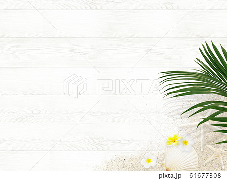 背景-トロピカル-木目 64677308