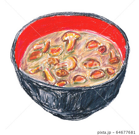 なめこの味噌汁 なめこの味噌汁 64677681