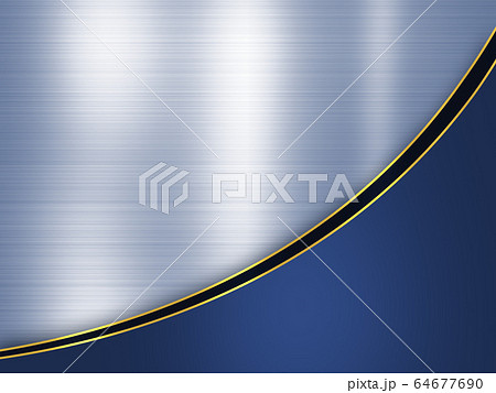 金属 メタル メタルフレーム メタリック 光沢 鉱物 アルミ 切削痕のイラスト素材
