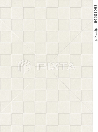 市松模様　エンボス　白 64681093