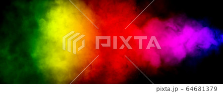 抽象的な煙のクローズアップ 64681379