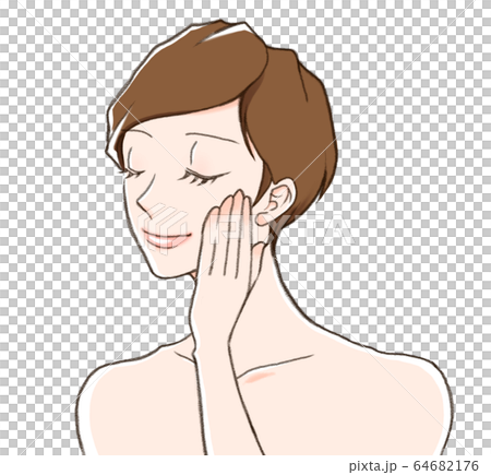 Bare skin woman Bare skin woman 64682176