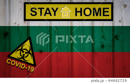 Flag of the Bulgaria in original proportions 64682729