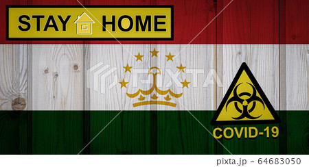 Flag of the Tajikistan in original proportions Flag of the Tajikistan in original proportions 64683050