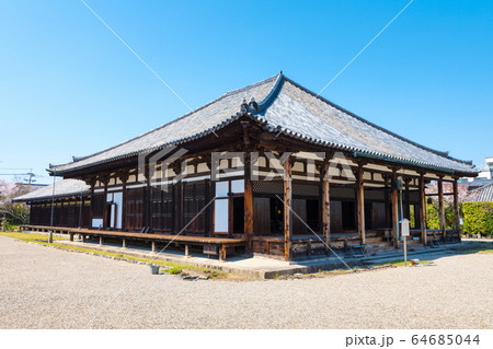 元興寺 境内風景 極楽堂 本堂 禅室 （奈良県奈良市） 64685044