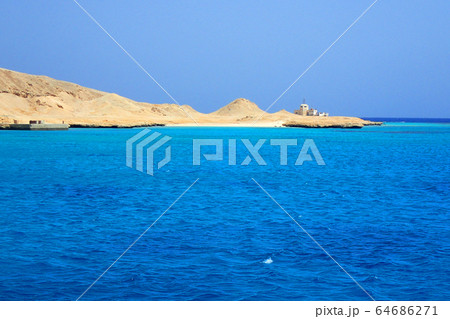 view from sea boat 64686271