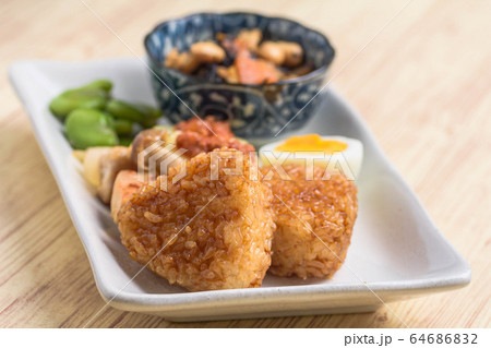 焼おにぎりランチ 焼おにぎりランチ 64686832