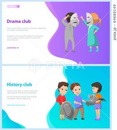 Drama and History Club, Children at School Web Drama and History Club, Children at School Web 64689149