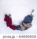 Christmas shirt mockup - white tshirt with buffalo 64690838