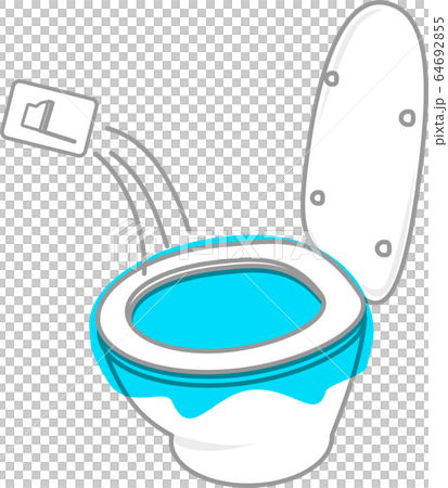 災害時等 簡易トイレの説明(凝固剤Ver) 災害時等 簡易トイレの説明(凝固剤Ver) 64692855
