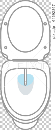 ウォシュレット トイレのイラスト素材