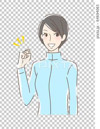 砍馬的婦女 64694065