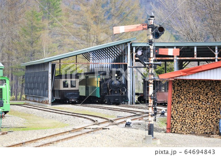 森林鉄道雨宮21号(丸瀬布森林公園いこいの森) 森林鉄道雨宮21号(丸瀬布森林公園いこいの森) 64694843