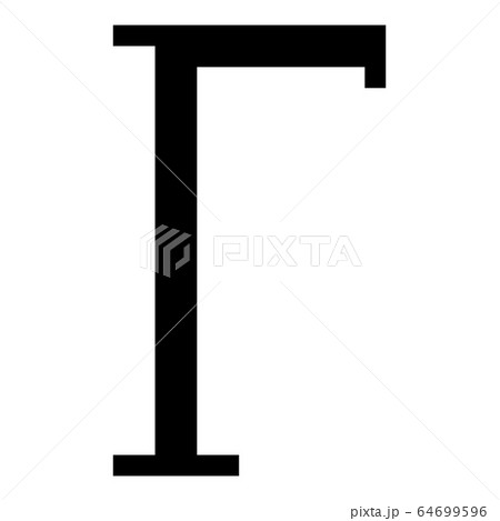 Gamma greek symbol capital letter uppercase font Gamma greek symbol capital letter uppercase font 64699596
