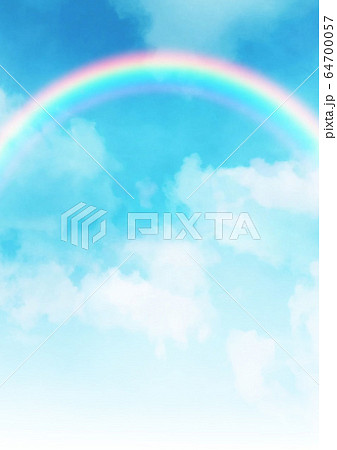 虹が架かった空 64700057