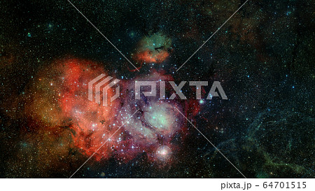 Astronomical scientific background, nebula and 64701515