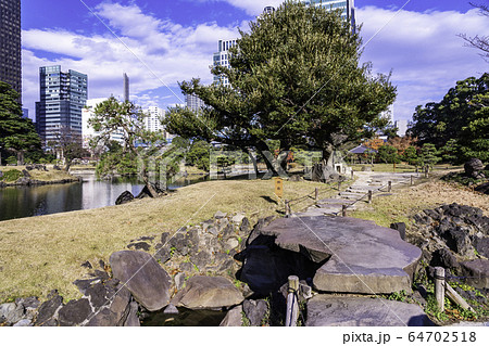 (東京都)秋の旧芝離宮恩賜庭園 (東京都)秋の旧芝離宮恩賜庭園 64702518