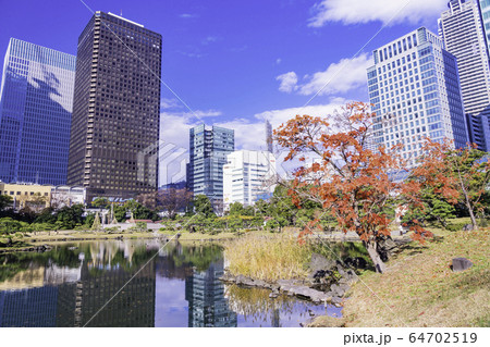（東京都）秋の旧芝離宮恩賜庭園 64702519