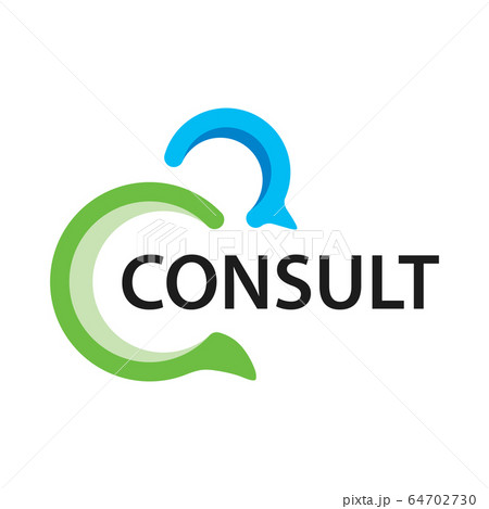Vector logo of the consulting service, chat Vector logo of the consulting service, chat 64702730