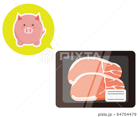 豚肉　豚ロース　厚切り　 64704479