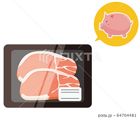 豚肉　豚ロース　厚切り　 64704481