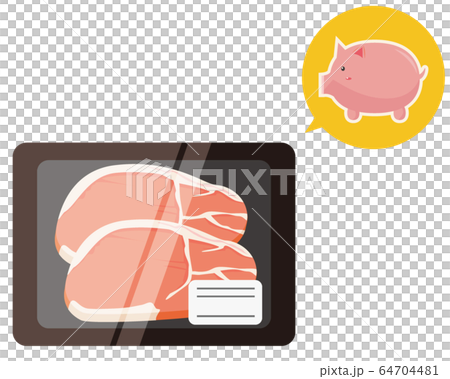 豚肉　豚ロース　厚切り　 64704481