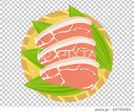 Pork pork loin thick slices 64704484