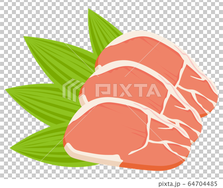 Pork pork loin thick slices 64704485