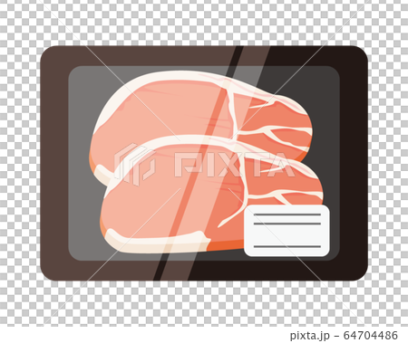 Pork pork loin thick slices 64704486