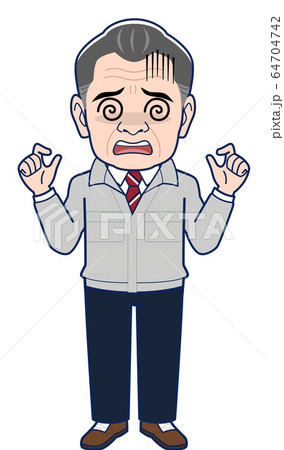 現場監督、工場長のイラスト 64704742