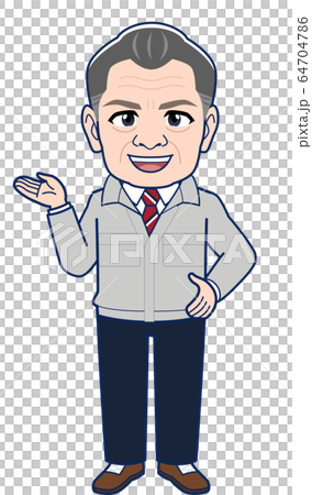 現場主管和工廠經理的插圖 64704786