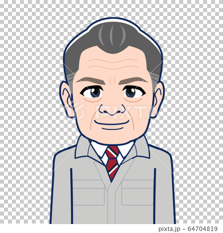 現場監督、工場長のイラスト 64704819