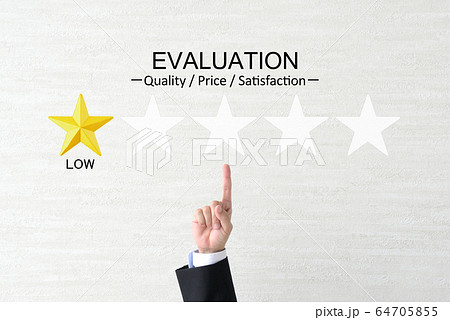 品質・価格・満足度の評価―低評価 64705855