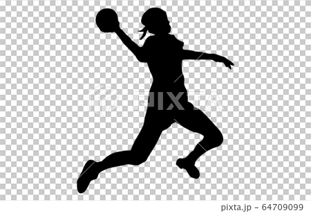 dodgeball clipart silhouette